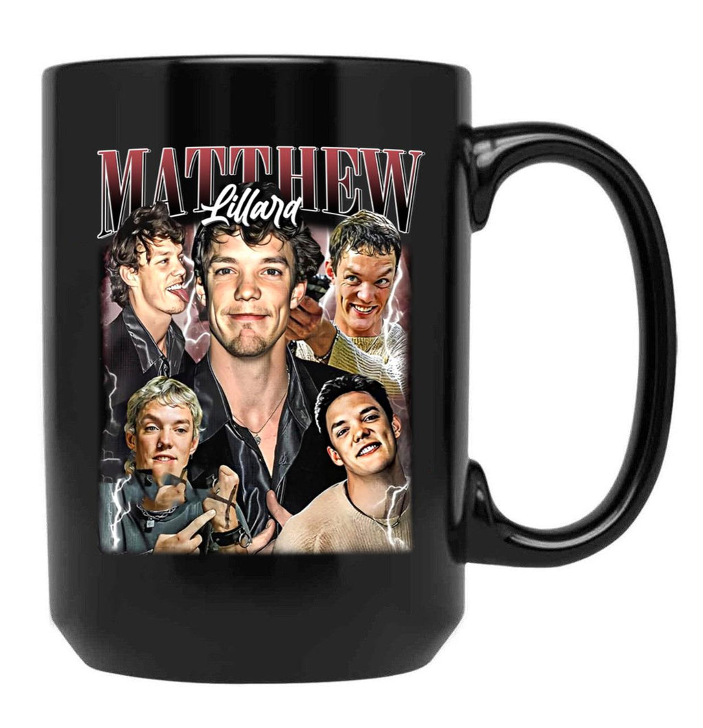 Limited Matthew Lillard Vintage Gift for Woman and Man2 Black Coffee Mug, Gift Coffee Mug