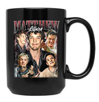 Limited Matthew Lillard Vintage Gift for Woman and Man2 Black Coffee Mug, Gift Coffee Mug
