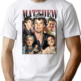 Limited Matthew Lillard Vintage Shirt Gift for Woman and Man2 Premium Heavyweight Cotton T-Shirt - White