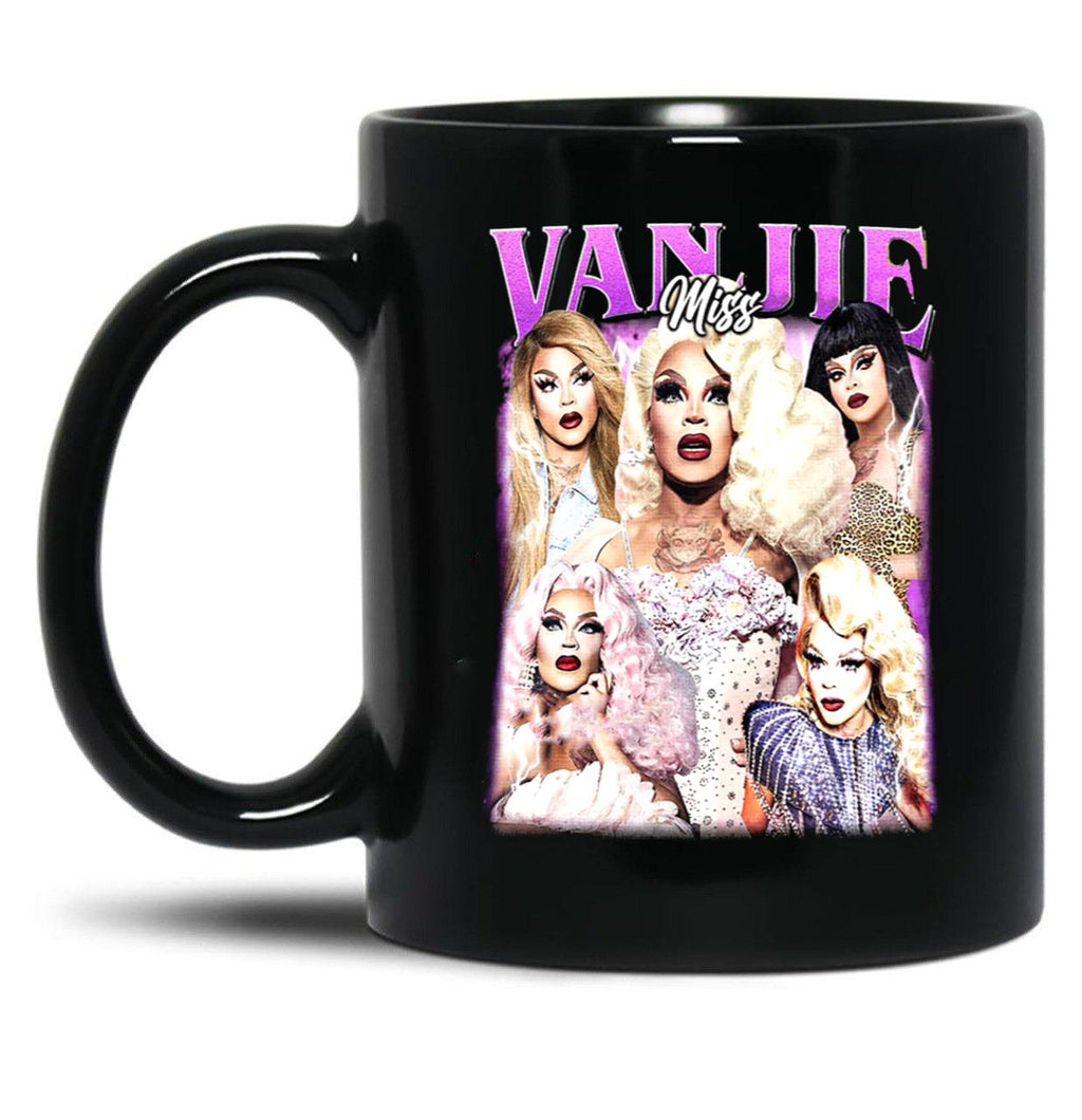 Limited Miss Vanjie Vintage Gift for Woman and Man Black Coffee Mug, Gift Coffee Mug