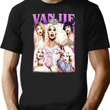 Limited Miss Vanjie Vintage Shirt Gift for Woman and Man Premium Heavyweight Cotton T-Shirt - Black