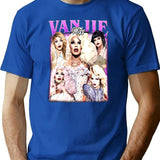 Limited Miss Vanjie Vintage Shirt Gift for Woman and Man Premium Heavyweight Cotton T-Shirt - Blue