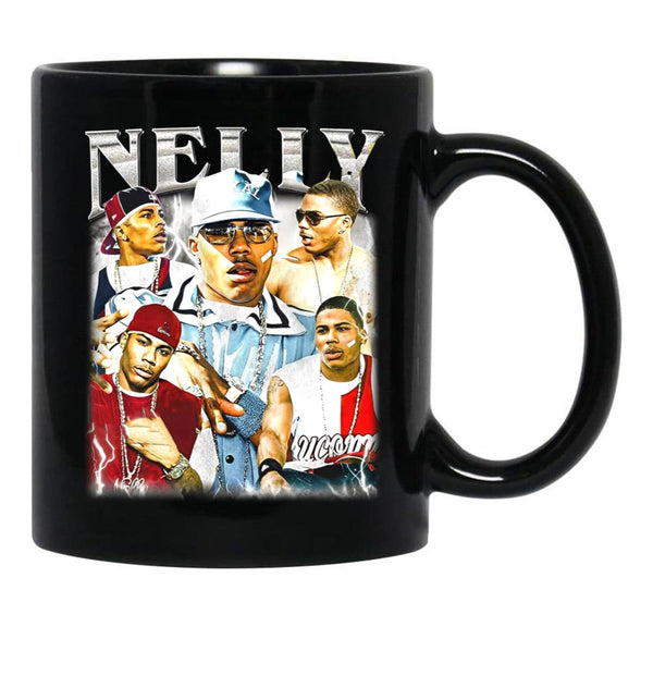Limited Nelly Black Coffee Mug, Gift Coffee Mug - Black