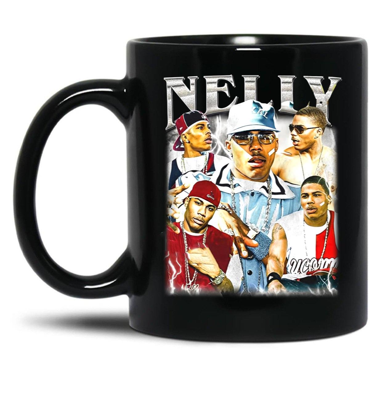 Limited Nelly Black Coffee Mug, Gift Coffee Mug