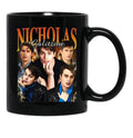 Limited Nicholas Galitzine Vintage Gift for Woman and Man Black Coffee Mug, Gift Coffee Mug - Black