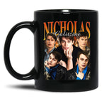 Limited Nicholas Galitzine Vintage Gift for Woman and Man Black Coffee Mug, Gift Coffee Mug