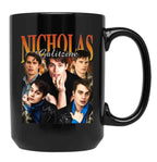 Limited Nicholas Galitzine Vintage Gift for Woman and Man Black Coffee Mug, Gift Coffee Mug