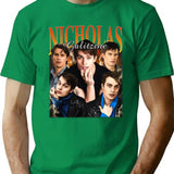 Limited Nicholas Galitzine Vintage Shirt Gift for Woman and Man Premium Heavyweight Cotton T-Shirt - Green