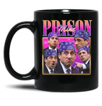 Limited Prison Mike Vintage Gift for Woman and Man Black Coffee Mug, Gift Coffee Mug