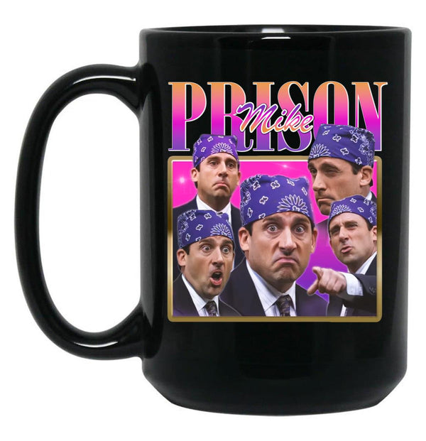 Limited Prison Mike Vintage Gift for Woman and Man Black Coffee Mug, Gift Coffee Mug - Black