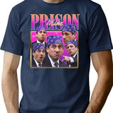 Limited Prison Mike Vintage Shirt Gift for Woman and Man Premium Heavyweight Cotton T-Shirt - Navy
