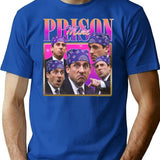 Limited Prison Mike Vintage Shirt Gift for Woman and Man Premium Heavyweight Cotton T-Shirt - Blue