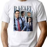 Limited Rafael Barba Vintage Gift for Woman and Man Premium Heavyweight Cotton T-Shirt - White