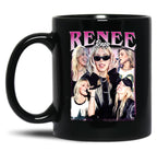 Limited Renee Rapp Vintage Gift for Woman anda Man Black Coffee Mug, Gift Coffee Mug