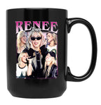 Limited Renee Rapp Vintage Gift for Woman anda Man Black Coffee Mug, Gift Coffee Mug