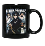 Limited Rod Wave Vintage Gift for Woman and Man Black Coffee Mug, Gift Coffee Mug - Black