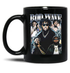 Limited Rod Wave Vintage Gift for Woman and Man Black Coffee Mug, Gift Coffee Mug