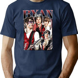 Limited Ryan Ross Vintage Shirt Gift for Woman and Man Premium Heavyweight Cotton T-Shirt - Navy