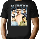 Limited Schmidt New Girl Vintage Shirt Gift for Woman and Man Premium Heavyweight Cotton T-Shirt - Black