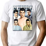 Limited Schmidt New Girl Vintage Shirt Gift for Woman and Man Premium Heavyweight Cotton T-Shirt - White