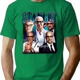 Limited Stanley Tucci Vintage Shirt Gift for Woman and Man Premium Heavyweight Cotton T-Shirt - Green