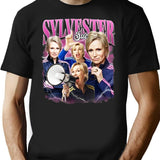 Limited Sue Sylvester Vintage Shirt Gift for Woman anda Man Premium Heavyweight Cotton T-Shirt - Black
