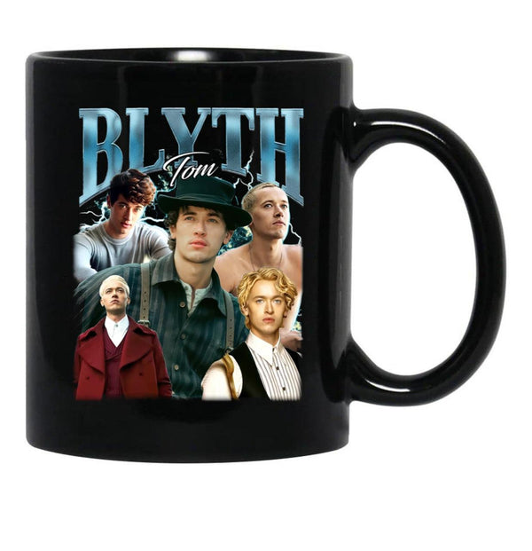 Limited Tom Blyth Vintage Gift for Woman and Man Black Coffee Mug, Gift Coffee Mug - Black