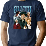 Limited Tom Blyth Vintage Shirt Gift for Woman and Man Premium Heavyweight Cotton T-Shirt - Navy