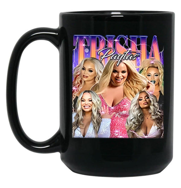 Limited Trisha Paytas Vintage Gift for Woman and Man Black Coffee Mug, Gift Coffee Mug - Black
