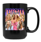 Limited Trisha Paytas Vintage Gift for Woman and Man Black Coffee Mug, Gift Coffee Mug