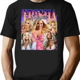 Limited Trisha Paytas Vintage Shirt Gift for Woman and Man Premium Heavyweight Cotton T-Shirt - Black