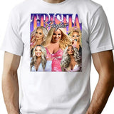 Limited Trisha Paytas Vintage Shirt Gift for Woman and Man Premium Heavyweight Cotton T-Shirt - White