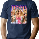 Limited Trisha Paytas Vintage Shirt Gift for Woman and Man Premium Heavyweight Cotton T-Shirt - Navy
