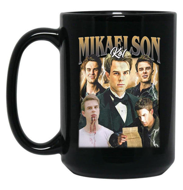 Limitiertes Kol Mikaelson Vintage Black Coffee Mug, Gift Coffee Mug - Black