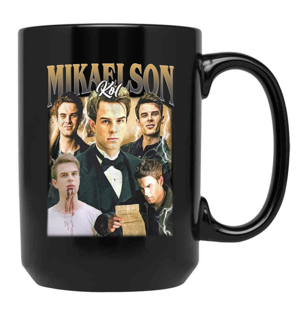 Limitiertes Kol Mikaelson Vintage Black Coffee Mug, Gift Coffee Mug