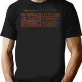 Linndrum Vintage Drum Machine T-Shirt for Men & Women, T-Shirts Graphic Tee - Black