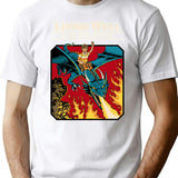 Living Well T-Shirt for Men & Women, T-Shirts Graphic Tee - White