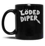 Loded Diaper Classic Black Coffee Mug, Gift Coffee Mug