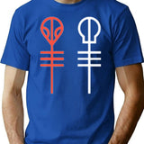 Logo T-Shirt for Men & Women, T-Shirts Graphic Tee - Blue