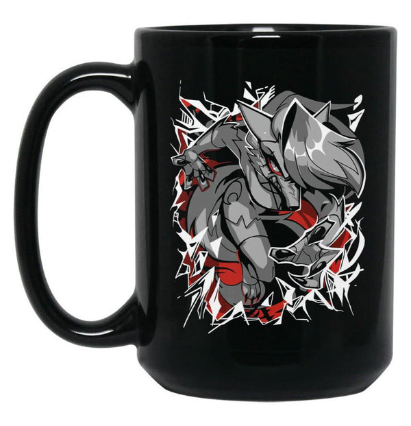 Loona Demon Design - Helluva Boss Essential Black Coffee Mug, Gift Coffee Mug - Black