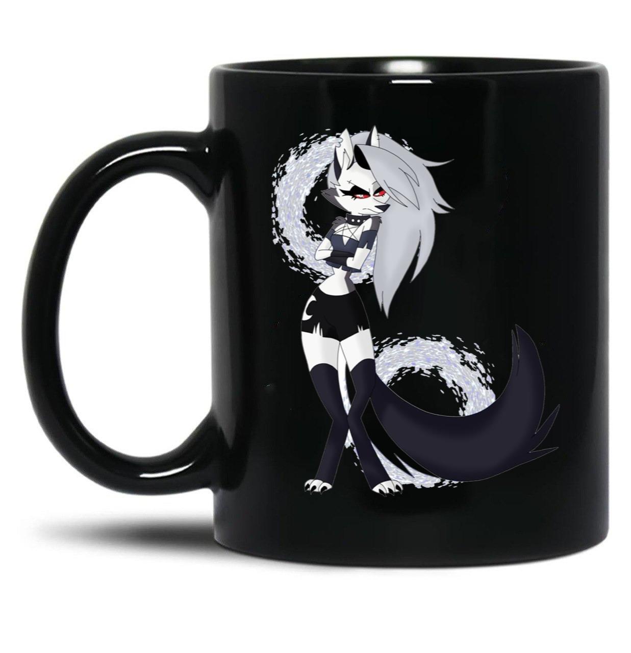 Loona from Helluva Boss Classic Black Coffee Mug, Gift Coffee Mug