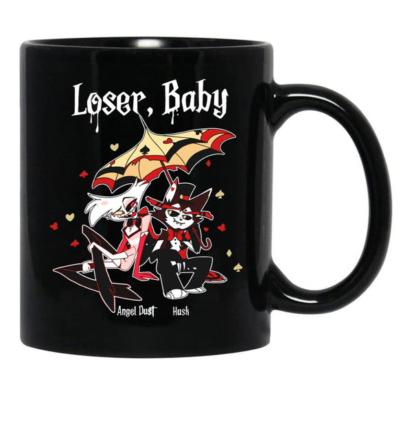 Loser Baby Black Coffee Mug, Gift Coffee Mug - Black