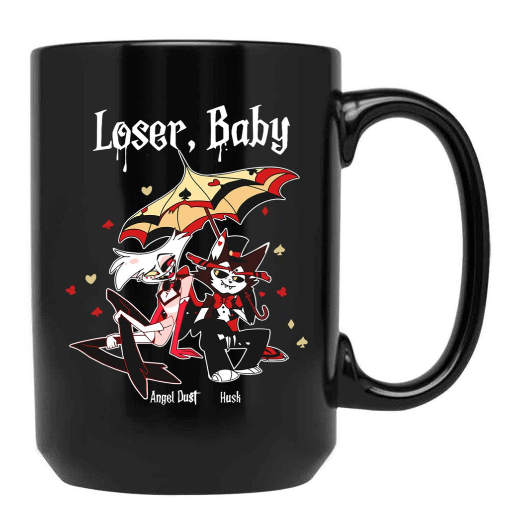 Loser Baby Black Coffee Mug, Gift Coffee Mug