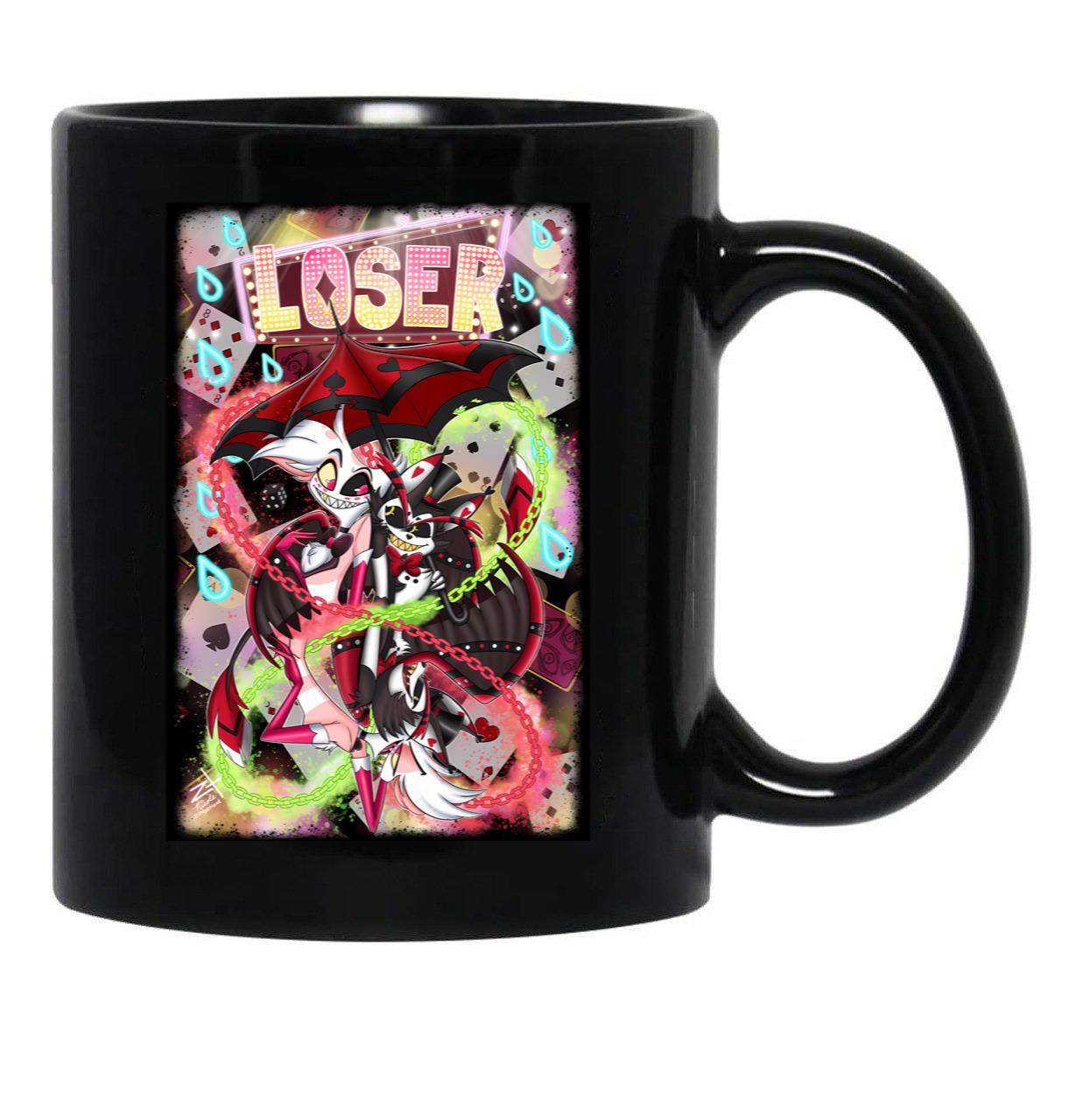 Losers Together Black Coffee Mug, Gift Coffee Mug - Black