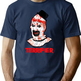 Love Funny Men Terrifier You Fans Music T-Shirt for Men & Women, T-Shirts Graphic Tee - Navy