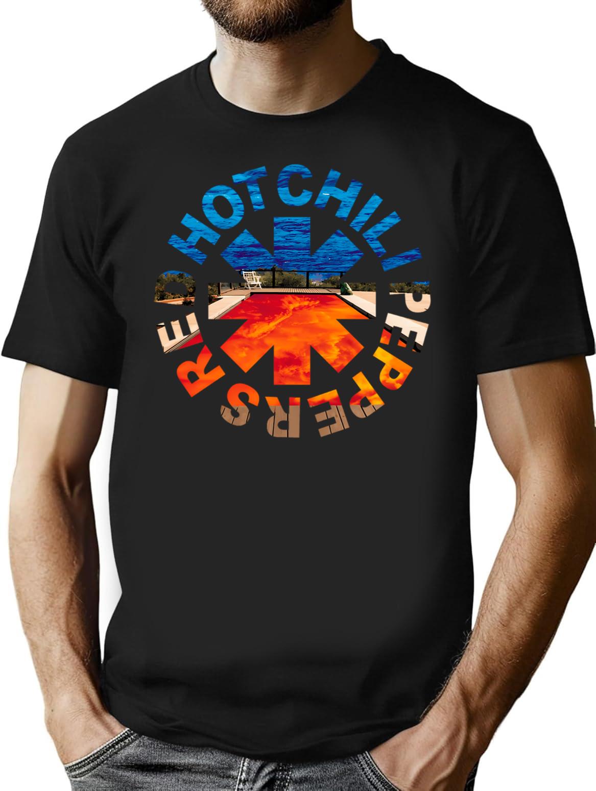 Love Red Vintage Hot T-Shirt for Men & Women, T-Shirts Graphic Tee - Black