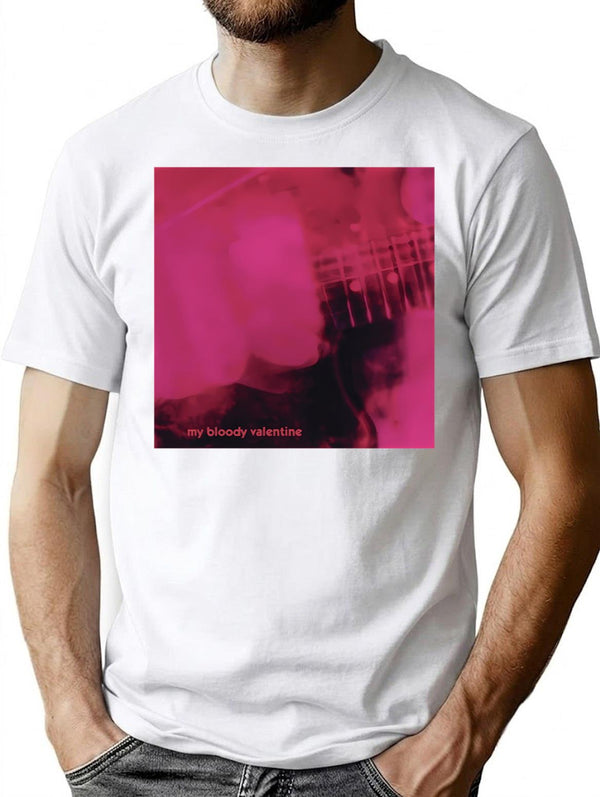 Loveless - My Bloody Valentine Essential Vintage T-Shirt for Men & Women, T-Shirts Graphic Tee - White