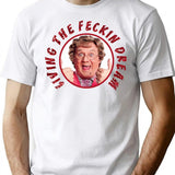 Lover Gifts Mrs Browns Boys Sarcastic Vintage British T-Shirt for Men & Women, T-Shirts Graphic Tee - White