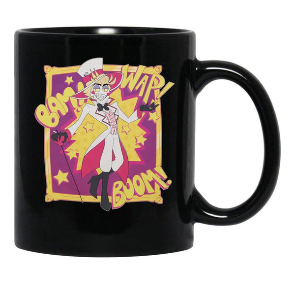 Lucifer Hazbin Hotel Classic Black Coffee Mug, Gift Coffee Mug - Black