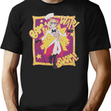 Lucifer Hazbin Hotel Classic Premium Heavyweight Cotton T-Shirt - Black